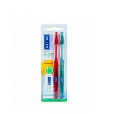 DENTAID CEPILLO DENTAL ADULTO VITIS SUAVE DUPLO