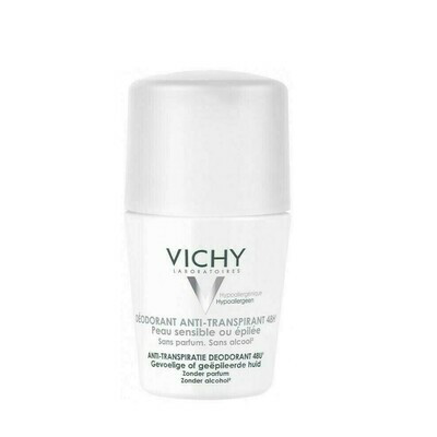 VICHY ANTITRANSPIRANTE 48 H PIEL SENSIBLE DESODORANTE BOLA