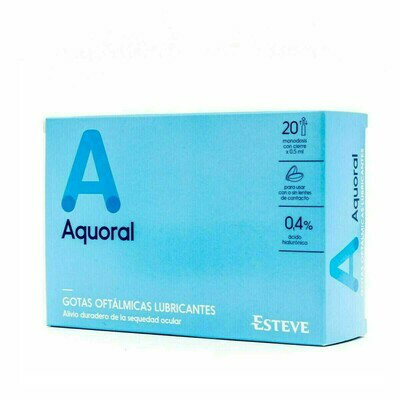 AQUORAL 0,4% 0,5 ML 20 MONOD