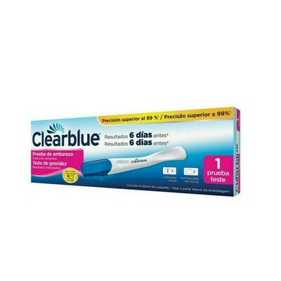 CLEARBLUE EARLY PRUEBA DETECCION TEMPRANA TEST D 1 PRUEBA