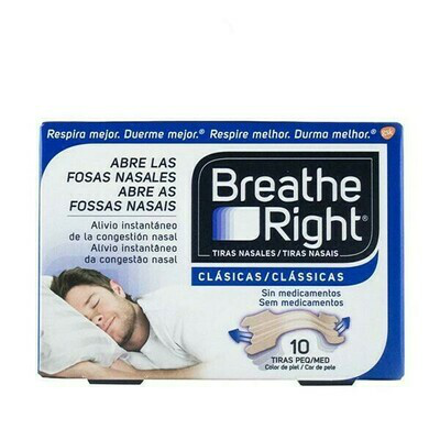 TIRA NASAL BREATHE RIGHT GRANDE 10 UN