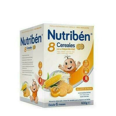 NUTRIBEN 8 CER MIEL GALL 600 G