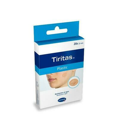 TIRITAS PLASTIC REDONDAS 20 U