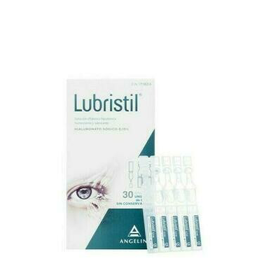 LUBRISTIL SOLUCION OFTALMICA 0.3 ML 30 MONODOSIS