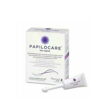 PAPILOCARE GEL VAGINAL 7 CANULAS 5 ML