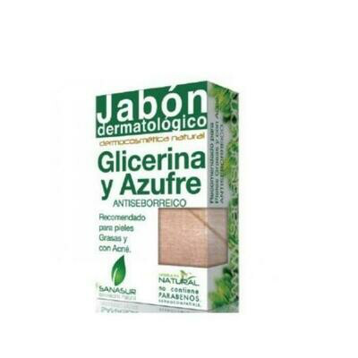 SANASUR JABON GLICERINA AZUFRE 100 G