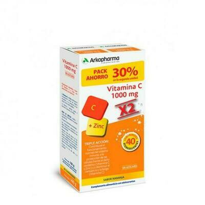 ACORFAVITAL VITAMINA C 1000 MG 40 COMPRIMIDOS EFERVESCENTES