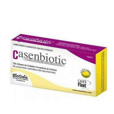 CASENBIOTIC SABOR LIMON 30 COMPRIMIDOS