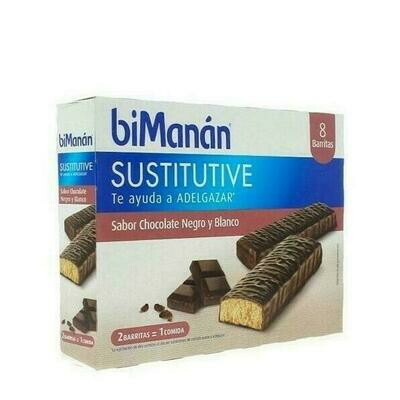 BIMANAN BARRITA CHOCOLATE NEGR BLANC 24U