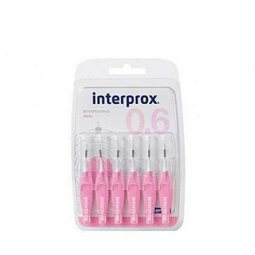 DENTAID CEPILLO DENTAL INTERPROX 4G NANO 6 UNID