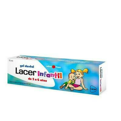 LACER INFANTIL GEL DENTAL 75 ML FRESA