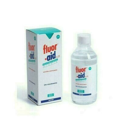 DENTAID FLUOR AID COLUTORIO 0,05 DIARIO 500 ML.