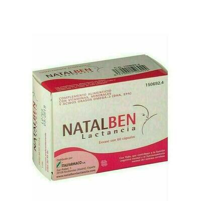 NATALBEN LACTANCIA 60 CAPSULAS