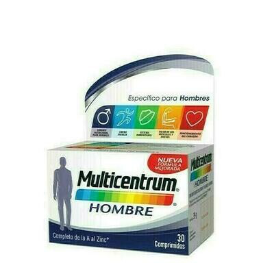 MULTICENTRUM HOMBRE 30 COMPRIMIDOS.