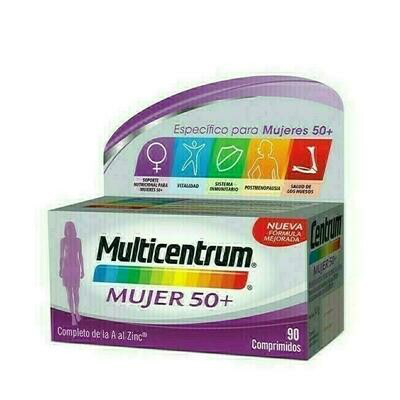 MULTICENTRUM MUJER 50  90 COMPRIMIDOS