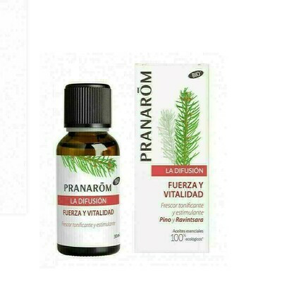 PRANAROM ACEITE DIFUSION FUERZA Y VITALIDAD