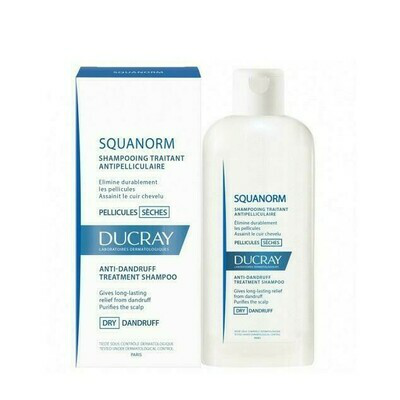 SQUANORM CHAMPU TTE ANTICASPA CASPA SECA DUCRAY 125 ML