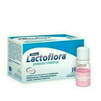 LACTOFLORA PROTECTOR INTESTINAL ADULTO 10 VIALES