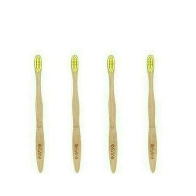 CEPILLO DENTAL DE BAMBU FARLINE VERDE