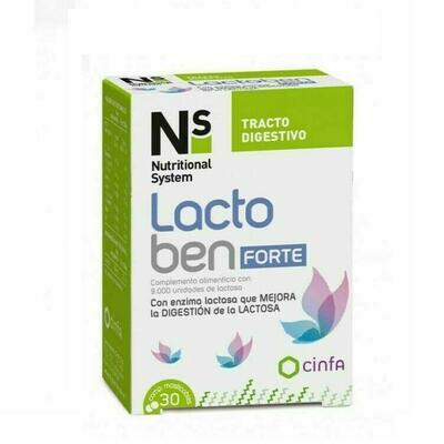 NS DIGESTCONFORT LACTOBEN FORTE 60 COMPRIMIDOS