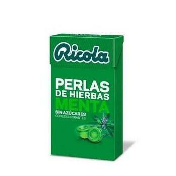 RICOLA PERLAS SIN AZUCAR EUCALIPTUS 25 G