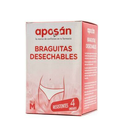 BRAGA DESECHABLE APOSAN T- MED 4 U