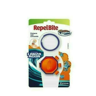 REPEL BITE PULSERA AROMATICA CITRONELA CON ACCESORIO NERF SUPER SOOKER 1 U