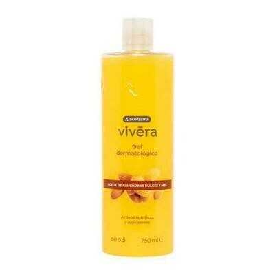 ACOFARMA VIVERA GEL ACEITE DE ALMENDRAS DULCES Y MIEL 750 ML