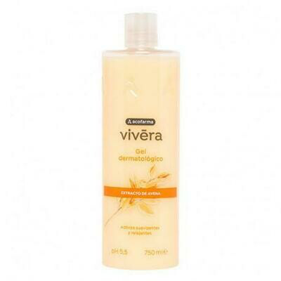 ACOFARMA VIVERA GEL DERMATOLOGICO EXTO AVENA 1 ENVASE 750 ML