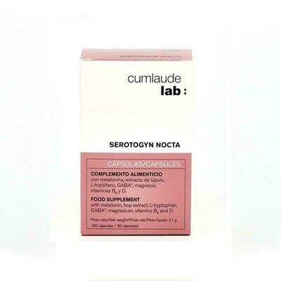 CUMLAUDE LAB: SEROTOGYN NOCTA 30 CAPSULAS