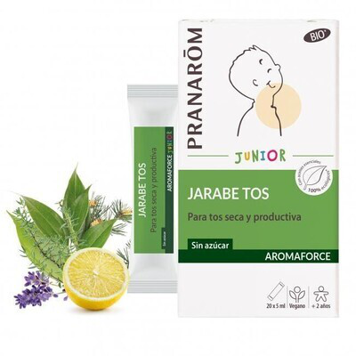 PRANAROM AROMAFORCE JARABE TOS 20X5ML