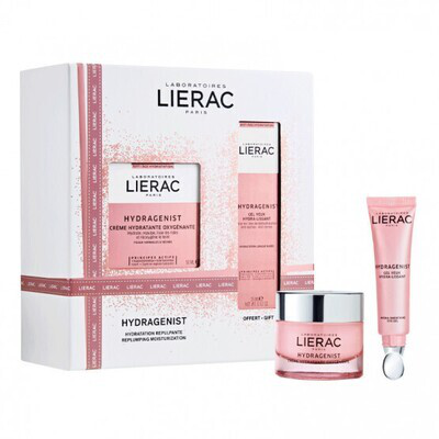 LIERAC PACK NAVIDAD HYDRAGENIST CREMA 50ML   GRATIS CONTORNO OJOS HYDRAGENIST 15