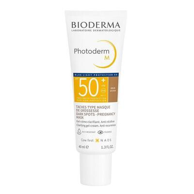 PHOTODERM M SPF50  BIODERMA 1 ENVASE 40 ML COLOR MARRON