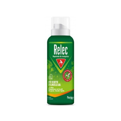 RELEC FUERTE FAMILIAR REPELENTE DE MOSQUITOS DE USO HUMANO 1 ENVASE 125 ML