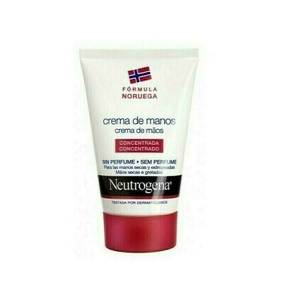 NEUTROGENA FORMULA NORUEGA CREMA DE MANOS SIN PERFUME 1 ENVASE 50 ML