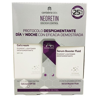 NEORETIN PACK PROTOCOLO DESPIGMENTANTE DIA Y NOCHE GEL CREMA 50   SERUM BOSOSTER