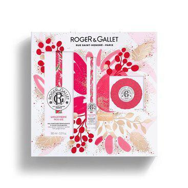 ROGER  GALLET COFRE GINGEMBRE 100ML   FRAGANCE 10ML   JABON 50G