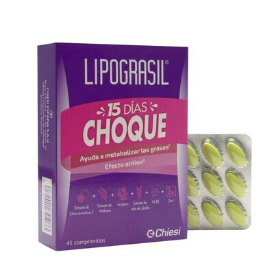 LIPOGRASIL 15 DIAS CHOQUE 45 COMPRIMIDOS