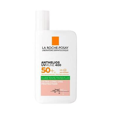 ANTHELIOS OIL CONTROL FLUID UVMUNE 400 SPF 50  1 ENVASE 50 ML CON COLOR