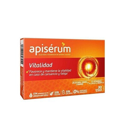 APISERUM VITALIDAD 30 CAPSULAS BLANDAS