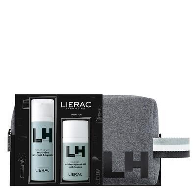 LIERAC HOMME COFRE ANTIEDAD FLUIDO 50ML   DESODORANTE 50ML REGALO