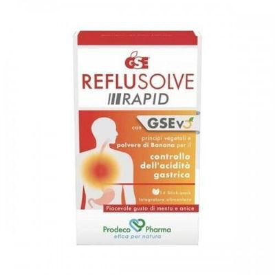 GSE REFLUSOLVE RAPID 14 STICKS MONODOSIS 10 ML SABOR MENTA Y ANIS