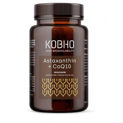 KOBHO ASTAXANTHIN   COQ10 60 CAPSULAS