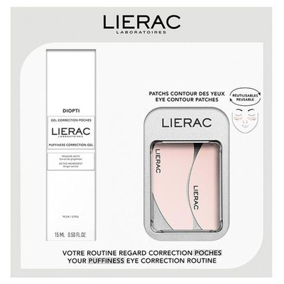 LIERAC COFRE DIOPTI CREMA CORRECTION RIDES 15ML   PARCHES CONTORNO OJOS