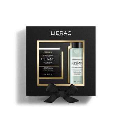 LIERAC COFRE NAVIDAD PREMIUM OJOS 20ML   DESMAQUILLANTE OJOS 100ML