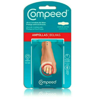 COMPEED AMPOLLAS DEDOS PIES 8 UNIDADES *