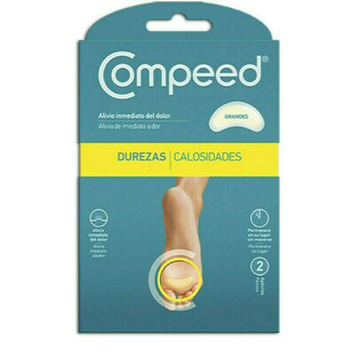 COMPEED DUREZAS CALLOSIDADES T-GDE  2  UNIDADES