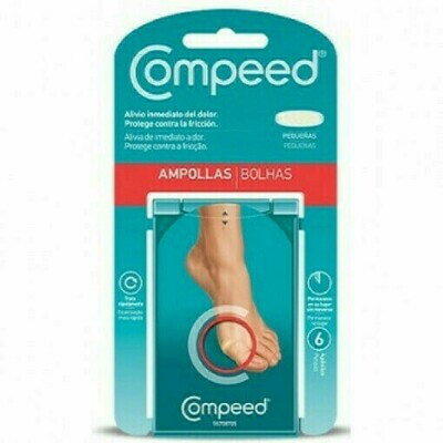 COMPEED AMPOLLAS PEQUEÑAS 6 UNIDADES *