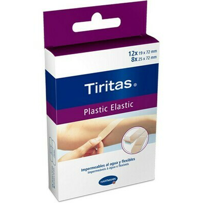 TIRITAS PLASTICA ELASTICA SURTIDO 12 U HARTMANN