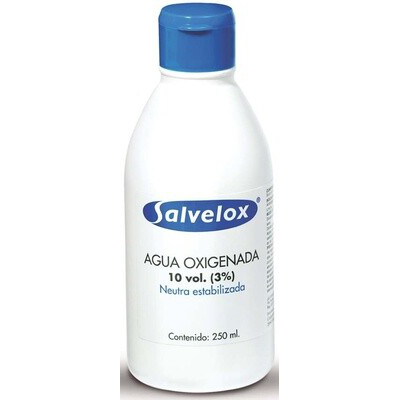 AGUA OXIGENADA 250 ML-SALVELOX -